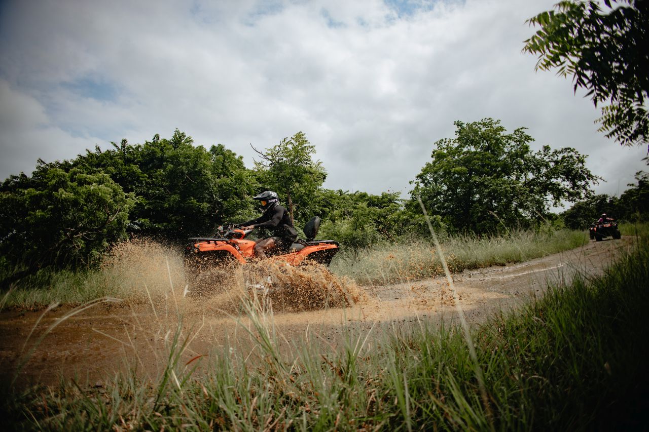 Tropical beach resort