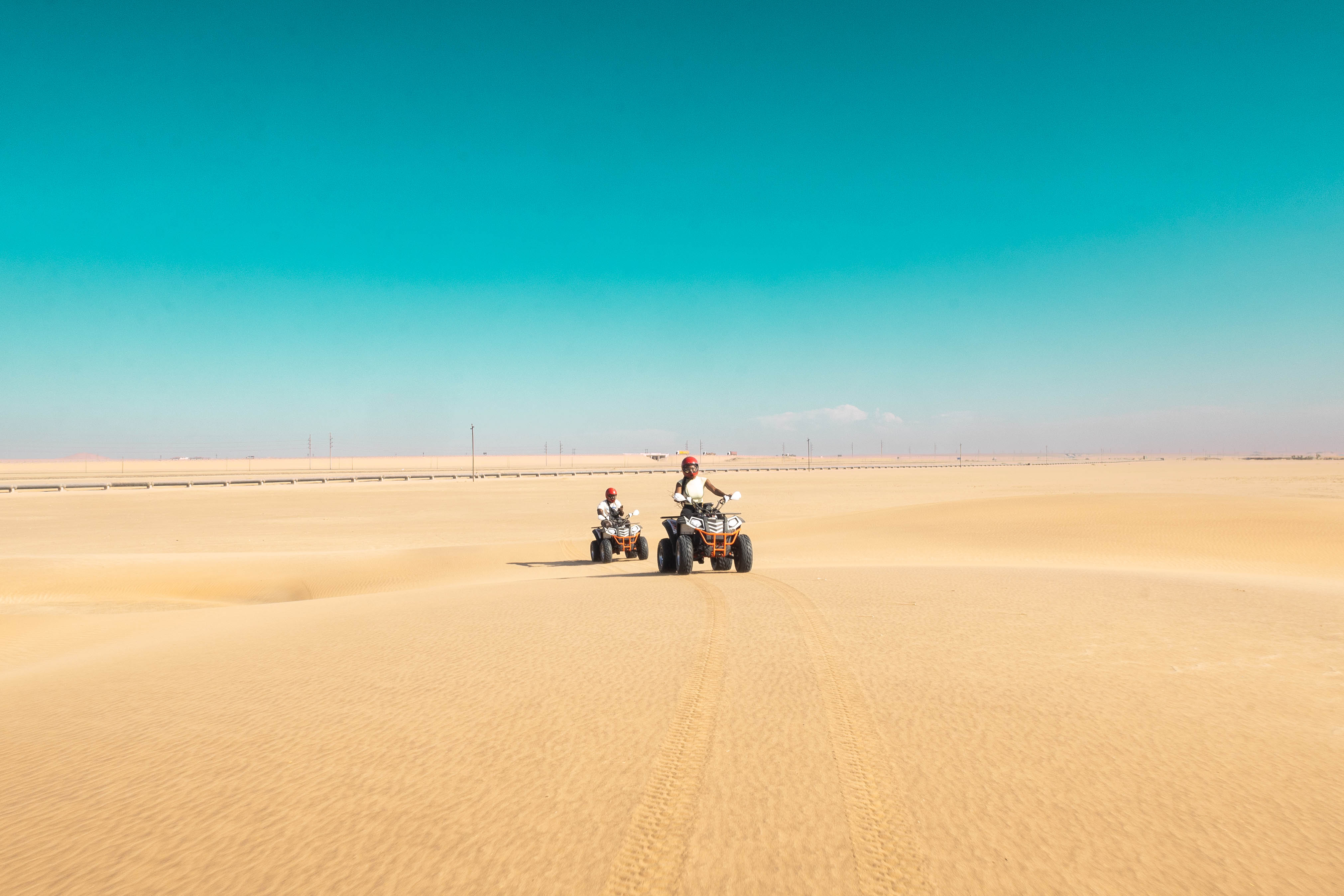 Desert ATV adventure